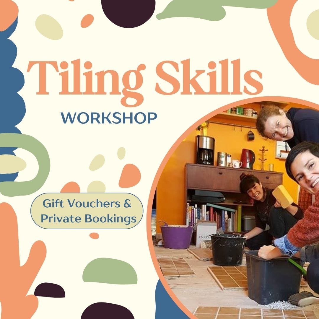 Tiling workshop DIY women class manchester