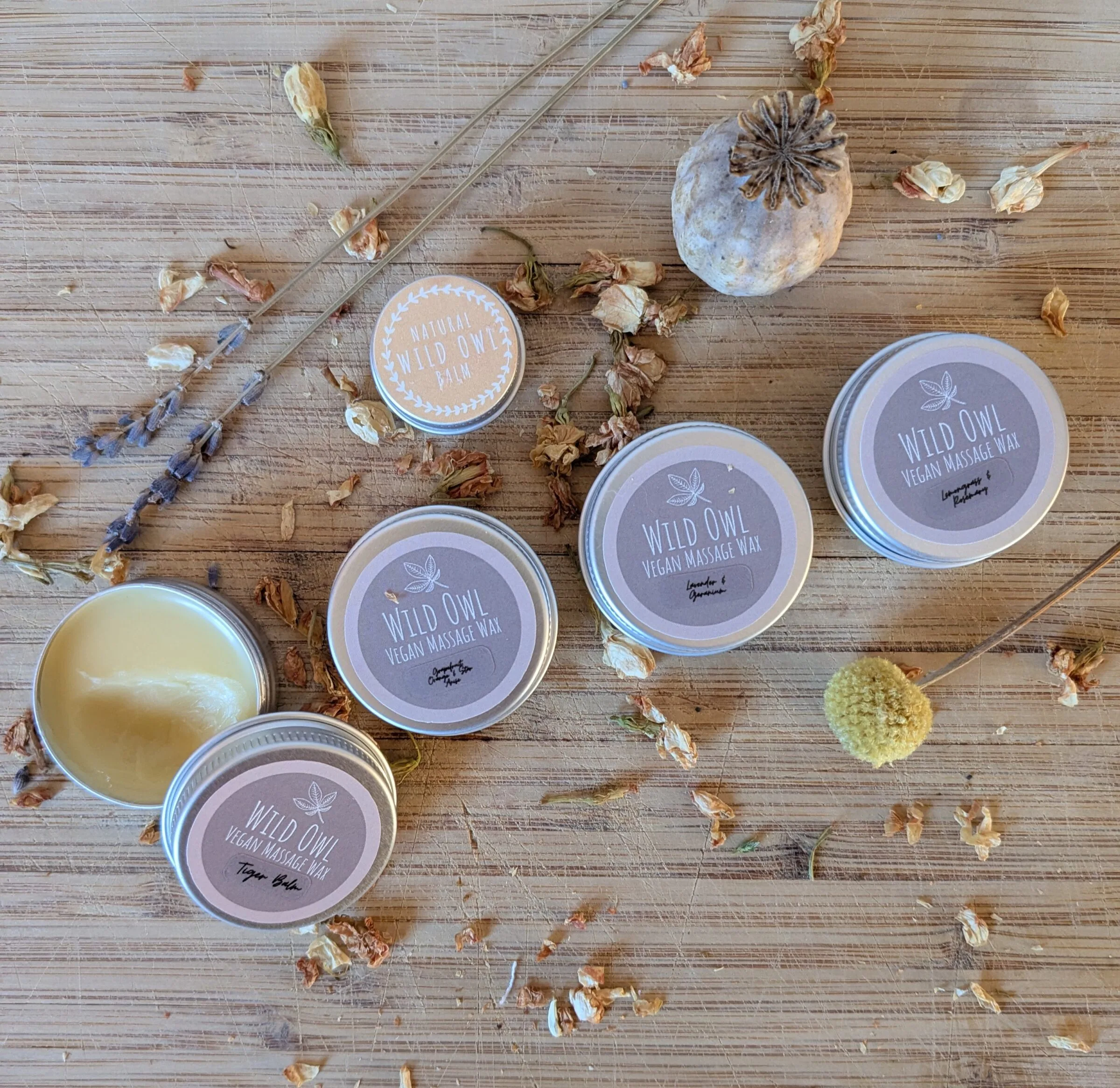 Vegan Massage Wax Discovery Set - Image 2